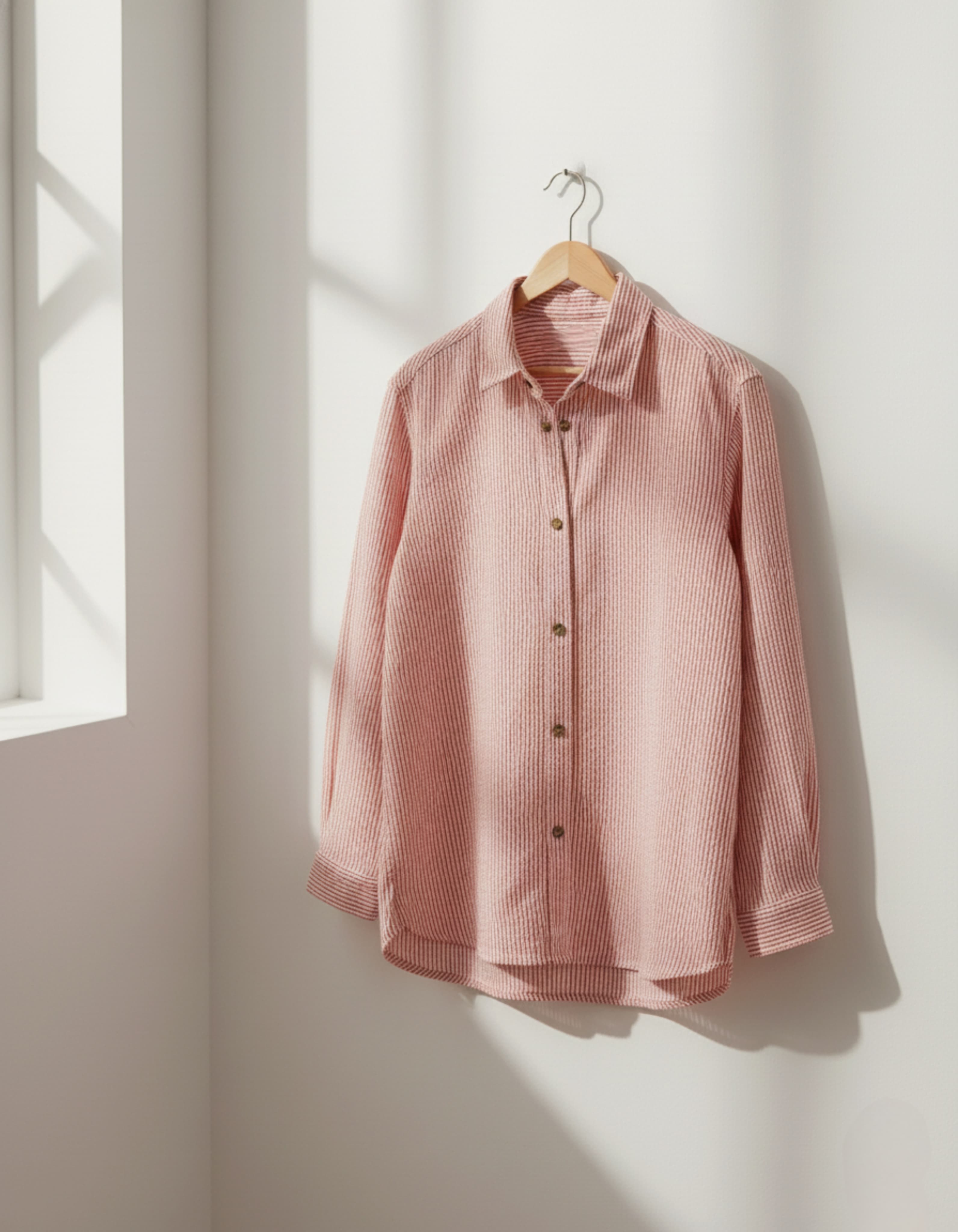 Velve atelier Red strip shirt