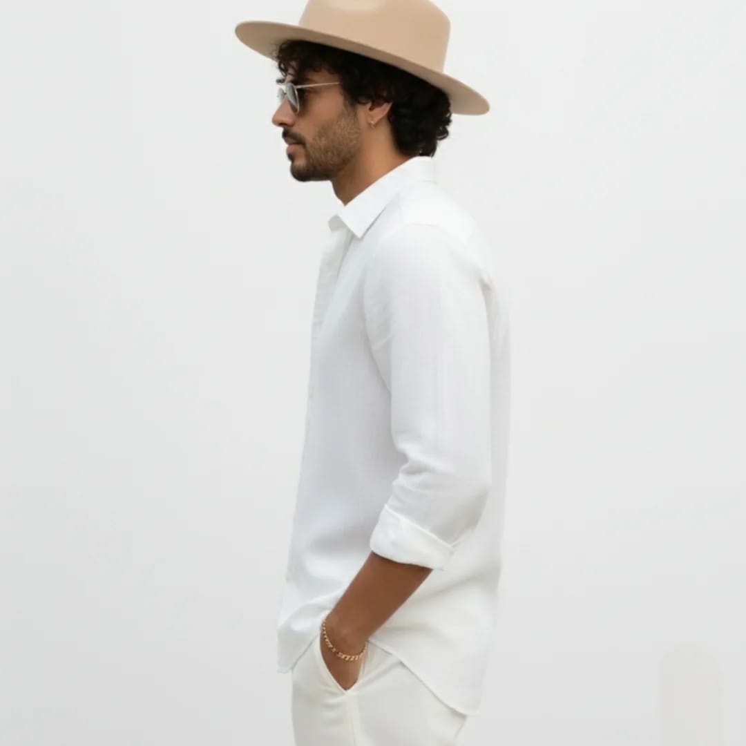 White shirt image 3