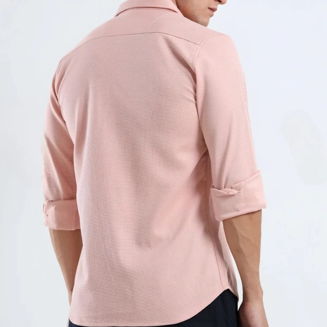 Pink Full sleeve shirts image 2